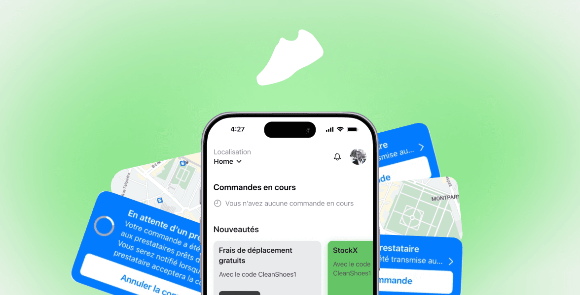 CleanShoes sneaker care marketplace