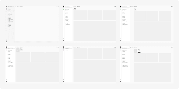 CycleCore layouts and product patterns