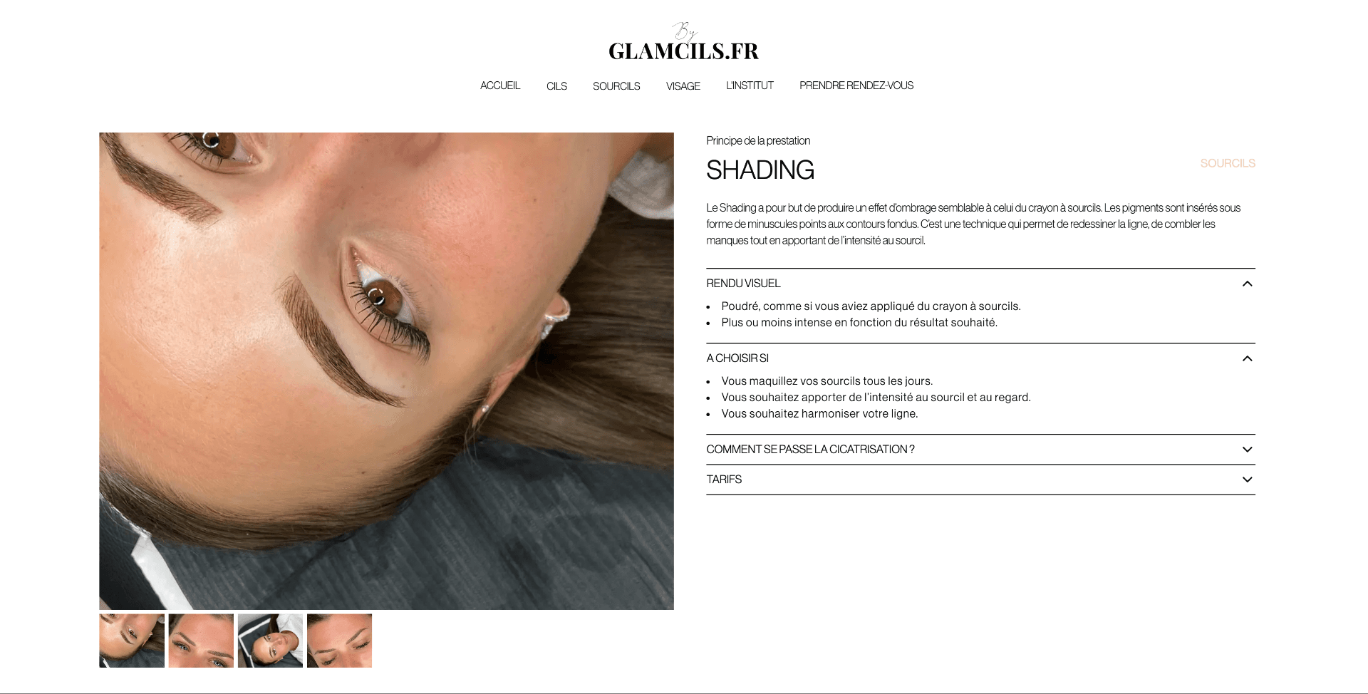 Glamcils screen 1